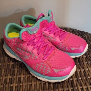 Skechers Pink and Teal Women's Sneakers